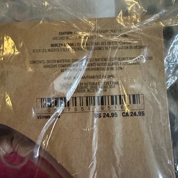 PINK Victorias Secret Backless Strapless Bra Lightly Lined Size B/C in Beige - Picture 8 of 12